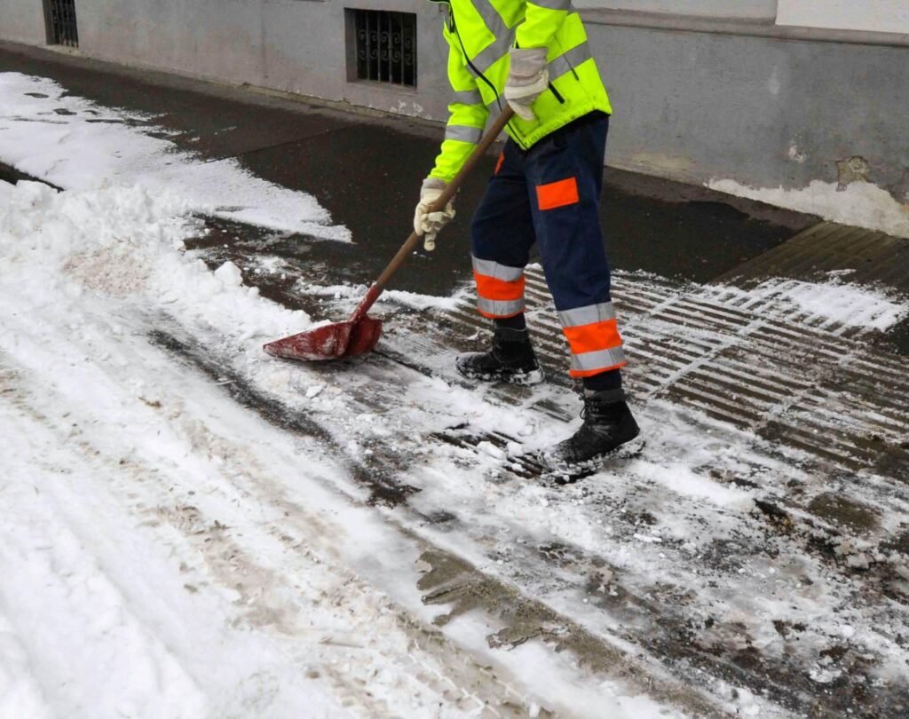 Snow shoveling near me in Keystone, CO, after overnight snowfall